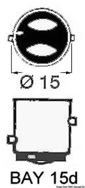   BAY15D 12 10 10   , Osculati 14.220.02 