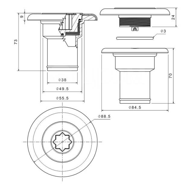     Nuova Rade INOX 198159   