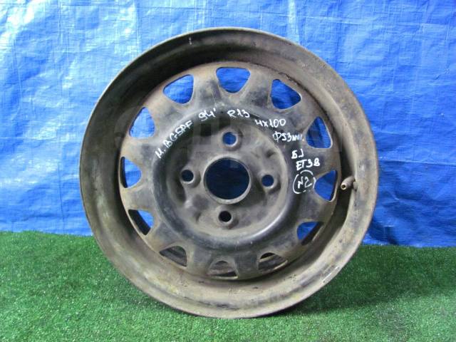 Диск штамповка R13 4 на 100, скад, 13", 1 шт, 4x100, штампованный, 53,0 ...