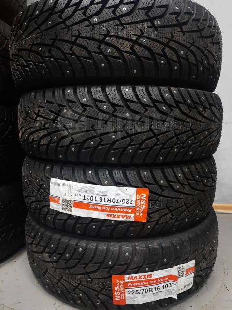 Maxxis Premitra Ice Nord NS5, 225/70/16, 16", 1 шт, в наличии, 225 мм ...