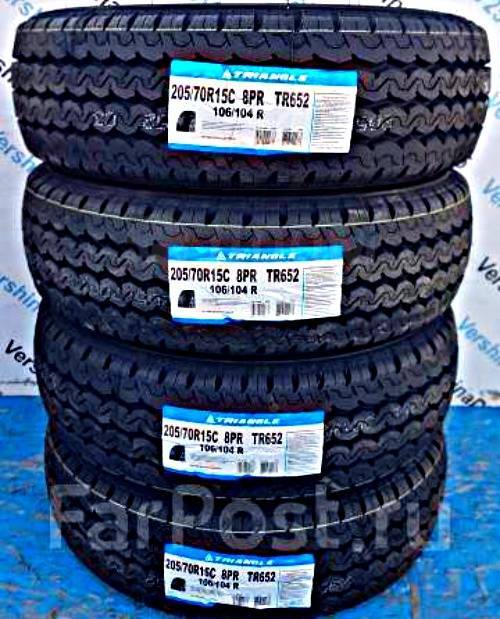 Triangle Mileage Plus TR652, 205/70 R15C LT 8PR, 15", 8 шт, 205 мм, 70 ...