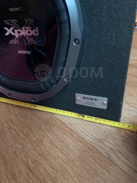 Короб для sony xplod 1000w