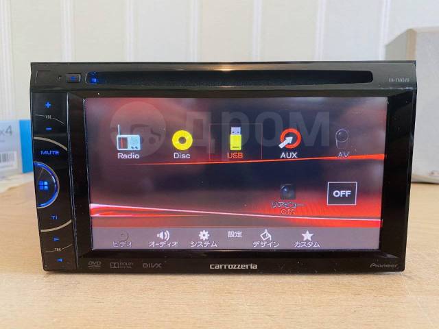 Pioneer Carrozzeria FH-780DVD CD /USB/ MP3/ iPhone/ AUX, 2 DIN — 178x100  мм, б/у, в наличии. Цена: 9 300₽ во Владивостоке