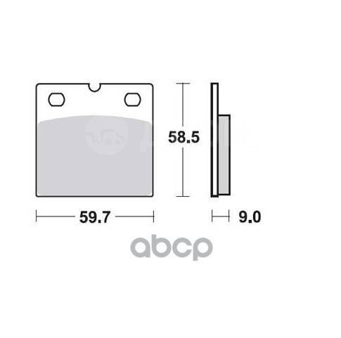  . ./. 60.0 X 59.0 X 9.0 Mm Moto Aprilia / Benelli / Bmw / Moto Guzzi TRW . MCB533 