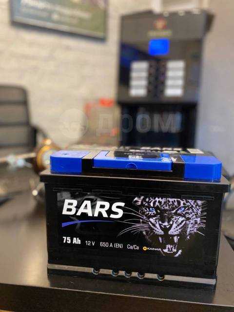 Аккумулятор bars 75ah
