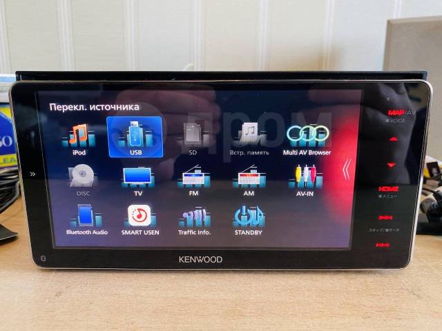 Kenwood MDV-M906HDW LDAC Bluetooth USB, 2 DIN — 178x100 мм, б/у, в