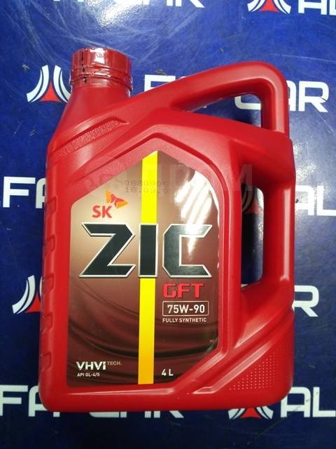 ZIC 75w-90 gl-4/gl-5. ZIC GFT 75w-90. 162629 ZIC.