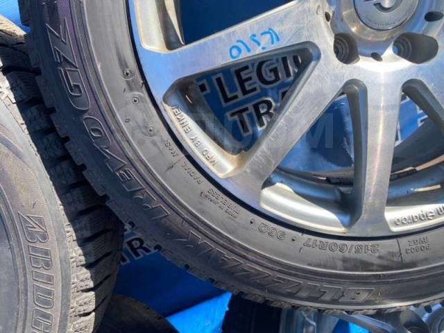Колесо Bridgestone Blizzak REVO GZ, 17", 1 шт, 215 мм, 60 %, 215/60 R17 ...