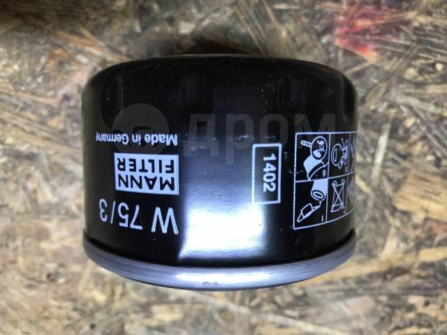Купить Фильтр масляный MANN Filter W753 (W75/3) в Новосибирске по цене ...