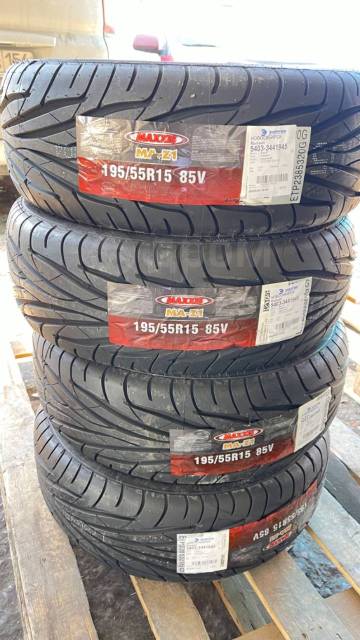 Maxxis MA-Z1 Victra, 195/55 R15 85V, 15", 10 шт, в наличии, 195 мм, 55 ...