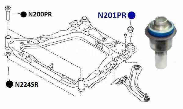 Передняя подвеска ниссан икстрейл т31 схема