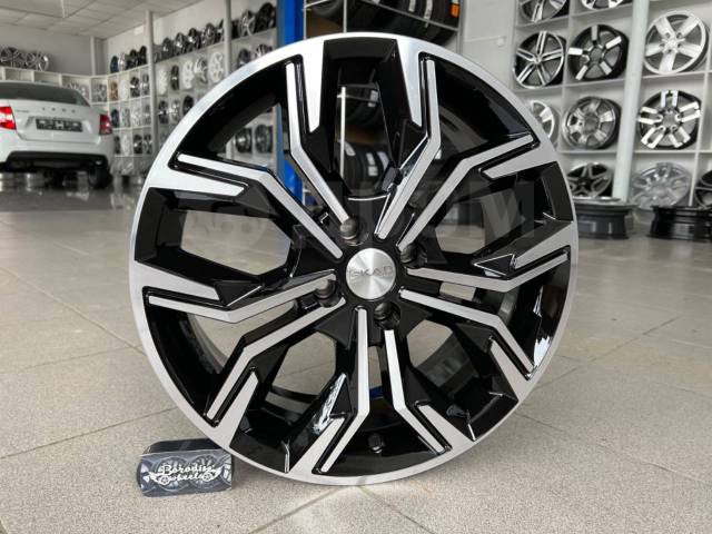 Диски скад алмаз фото Диски литые СКАД Амиата 4x98 4x100 r17 #1929 чёрный алмаз, 17", 1 шт, 10,00 кг. 