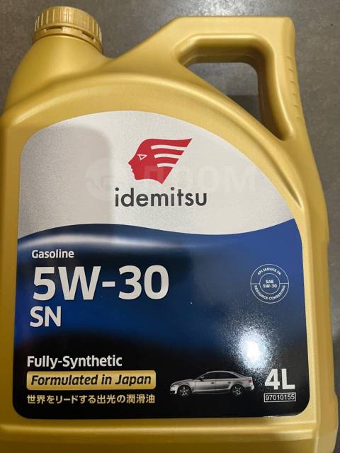 Idemitsu Fully-Synthetic 5w30 SN 4л, синтетическое, 4,00 л. SN, бензин ...