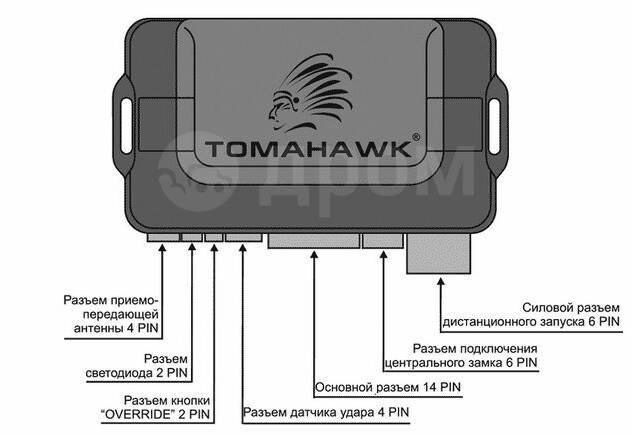 Томагавк 9020 схема