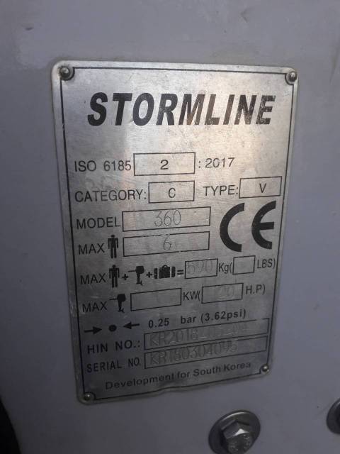 Stormline. 2018 ,  3,60.,   , 20,00.. 