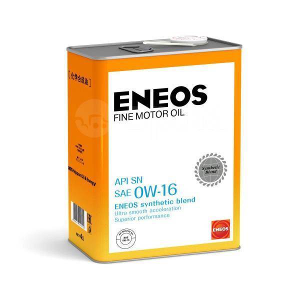 Масло моторное Eneos FINE Motor OIL SN Синтетика 0W-16 4л ...