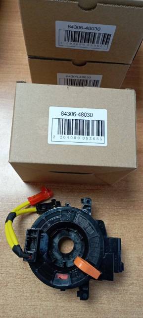 Купить Шлейф подрулевой (кольцо SRS) Toyota 84306-48030 (новый) в Омске ...