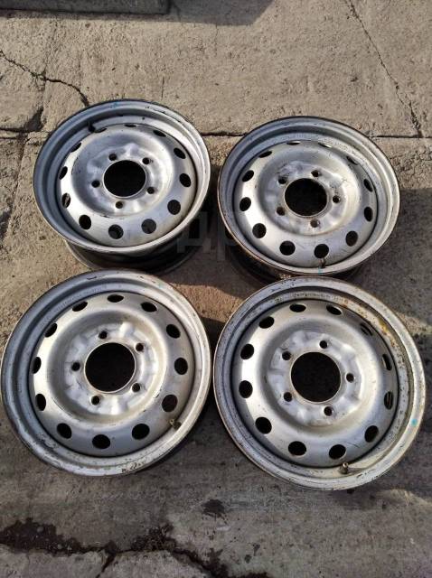 Диски Chevrolet Niva, лада, 15", 1 шт, 5x139.7, штампованный, 4 шт, б/у ...