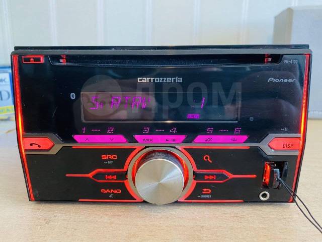 Pioneer Carozzeria FH-4100 CD, CD-R/RW, USB,iPod/iPhone