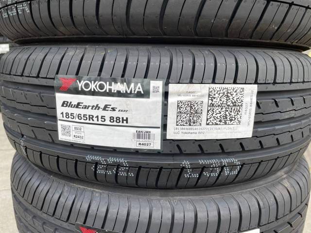 Yokohama BluEarth-ES ES32, 185/65 R15 88H Made In Japan, 15", 4 шт, 185 ...