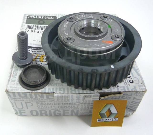 Купить Фазорегулятор распредвала (K4M) Renault [7701478505] в Томске по ...
