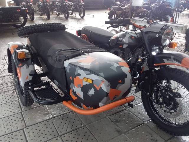 Урал Gear up 2019 тормоза коляски
