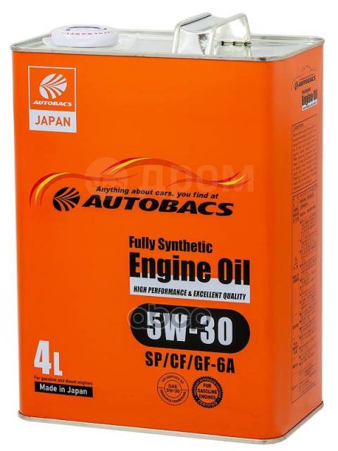 Моторное  Жел Банка Япония (4л) Autobacs Autobacs Engine Oil Fs .
