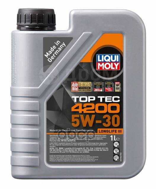  Мотор Top Tec 4200 5w-30 (1 Л. ) Liqui moly - Моторные масла 