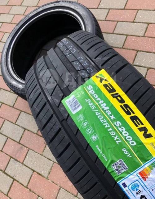 Kapsen, 245/40 R19, 19", 4 шт, в наличии, 245 мм, 40 %, радиальный ...