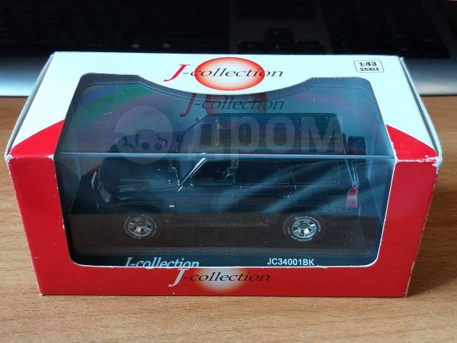 Модель Nissan Safari, Black, J-Collection, 1:43, б/у, в наличии 