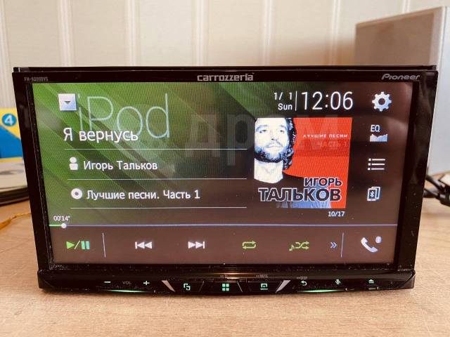 Pioneer Carrozzeria FH-9300DVS DVD/CD/Bl /USB Apple Carplay *RUS