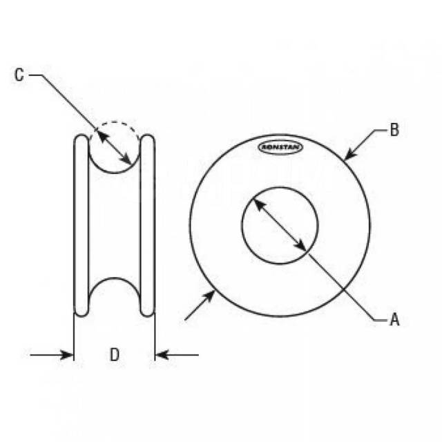    Ronstan RF8090-26 2657  7000   