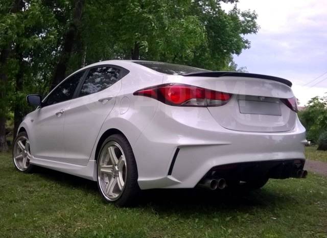Спойлер на багажник Hyundai Elantra
