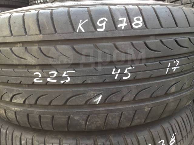 Dunlop, 225/45 R17, 17", 1 шт, 225 мм, 45 %, радиальный, летние, 10 % ...