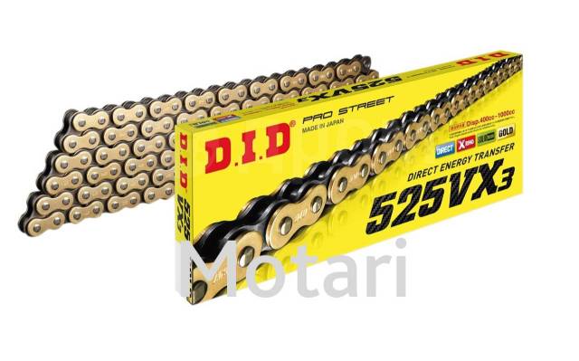  DID 525VX3 GOLD 120ZB 