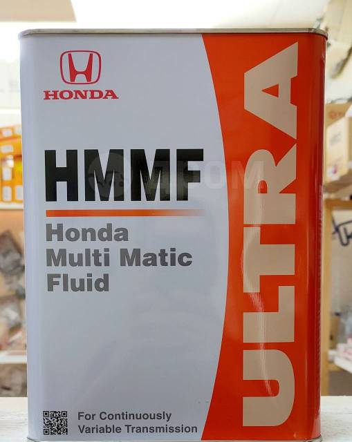Масло трансмиссионное вариатора Honda HMMF 4л Honda 0826099904, 4,00 л ...
