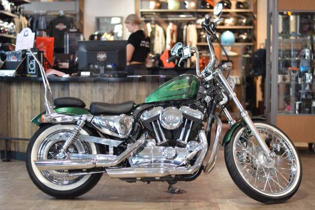 Harley Sportster Р·РµР»РµРЅС‹Р№