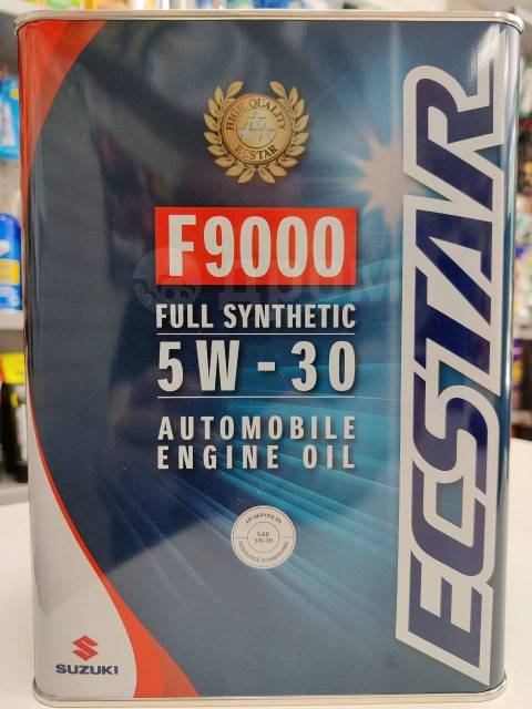 Моторное масло Suzuki Ecstar F9000 SN 5w30, 4л + Бесплатная замена ...