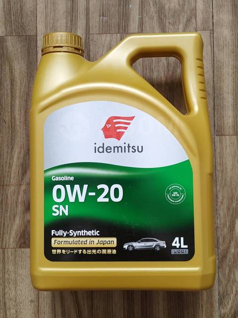 Масло моторное синтетика Idemitsu Fully-Synthetic 0W-20 API SN ...