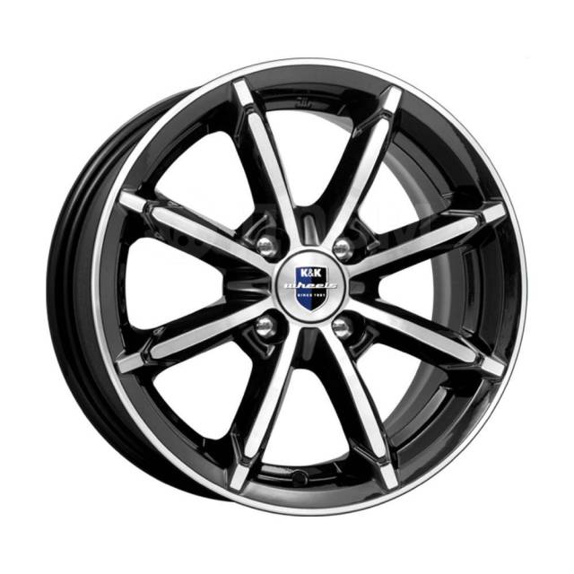 Колесные диски КиК Sportline (КС603) 6,0R14 4*100 ET40 d67,1 Алмаз черный [13599]