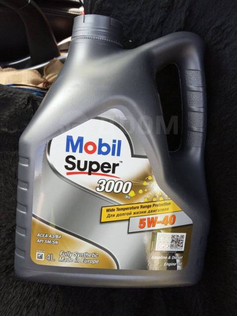В наличии масло Mobil 5W40 (4л) цена 3500 руб, синтетическое, 4,00 л ...