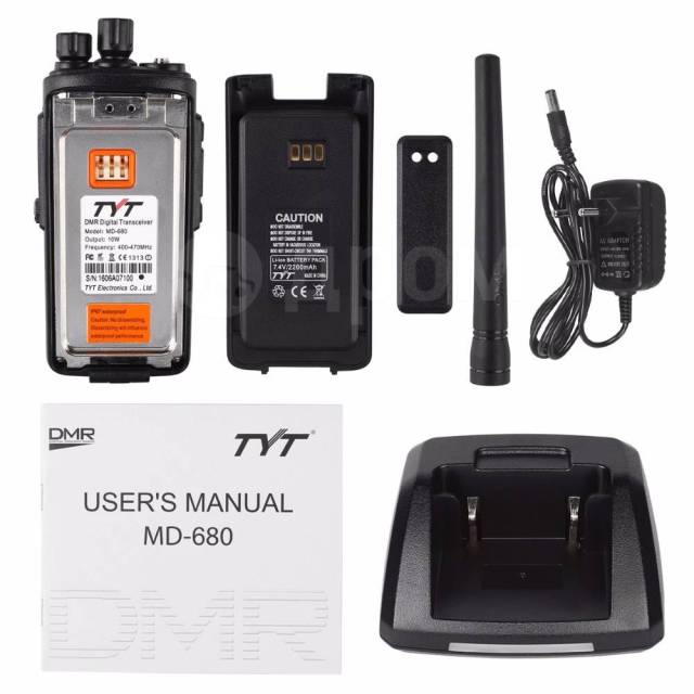   DMR  TYT MD-680 UHF (400-470 , 10 , IP67) (,  1 ) 