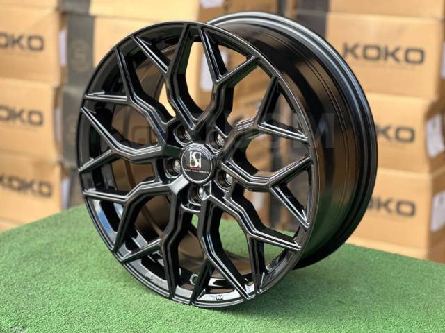 NEW ! Новые диски Koko SL507 -Gloss Black- [BaikalWheels], Vossen HF-2 ...