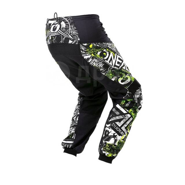  Oneal Element-ATACK-youth-pants black-green. 26. - 