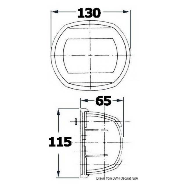   Sphera Design Maxi 20  112,5 24  15  130 x 65 x 115        20 , Osculati 11.411.82 