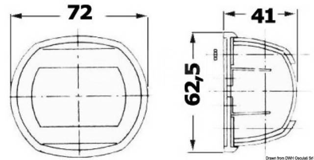    Sphera Design Compact 12 LED  112,5 12 0,8    12      AISI316, Osculati 11...