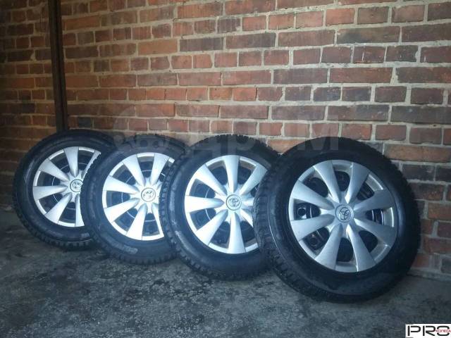 Колеса в сборе Toyota R15 5/114,3, 15", 1 шт, 195 мм, 65 %, радиальный ...