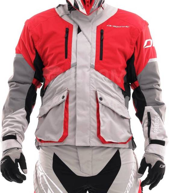   DragonFly Freeride Grey-Red (M) 