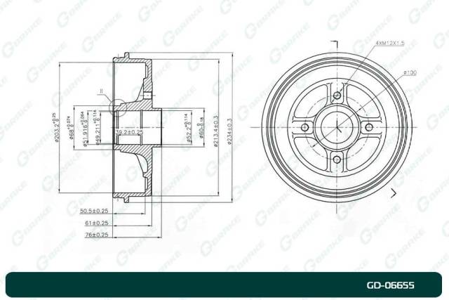 Купить Барабан тормозной G-brake Renault Logan 06- / Megane 96-03 /CLIO  05-10 во Владивостоке по цене: 1 950₽ — частное объявление на Дроме