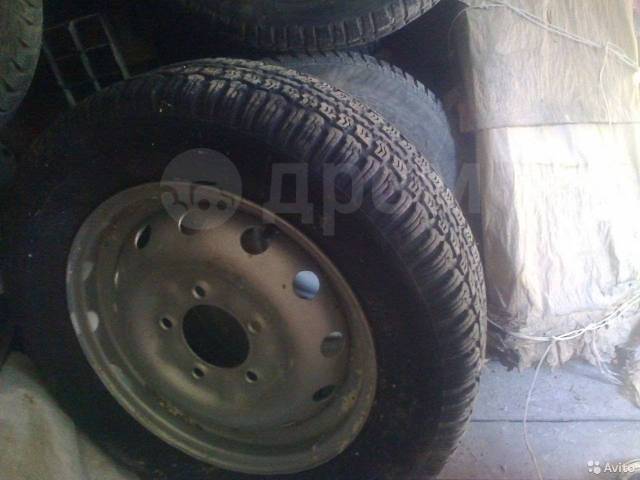 Колеса на ниву б/у, 1", 1 шт, 235 мм, 70 %, радиальный, 235/70 R1, Кама ...
